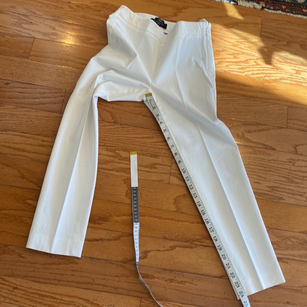 Talbots white pants size 0p - Picture 7 of 8